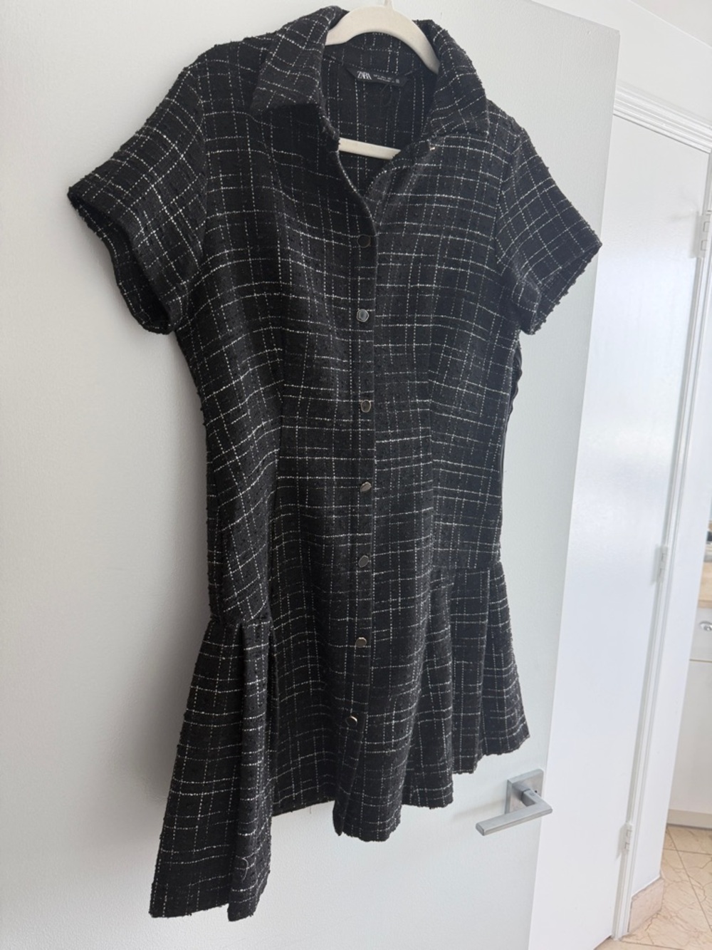 Zara tweed mini dress